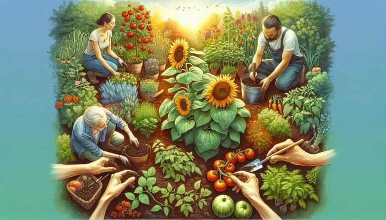 Composting and permaculture tips for small community gardens