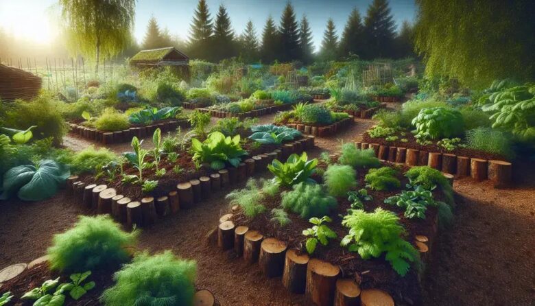 Forest mulch magic: transform your permaculture raised beds