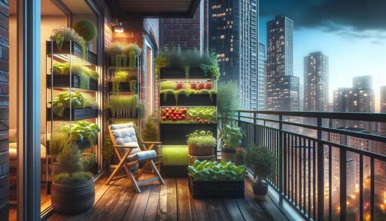 Self-watering containers for balcony vegetables: grow smartly