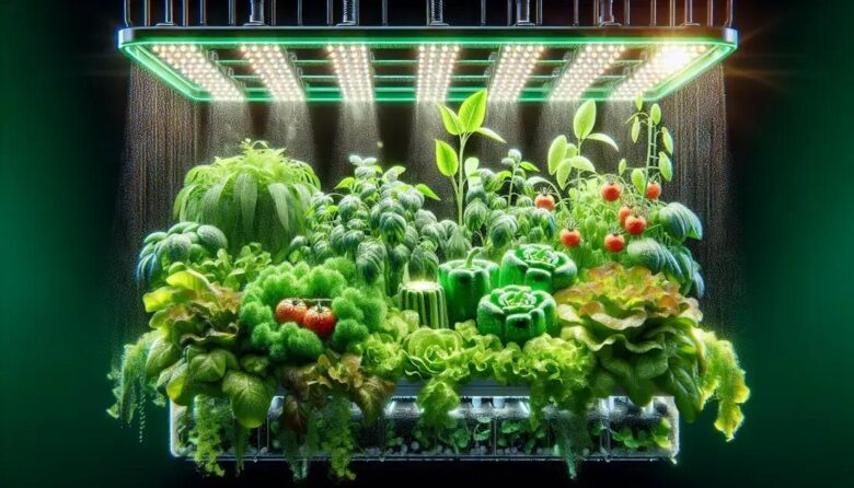 LED Spectrum in Hydroponics: Maximizing Vegetable Growth Fast