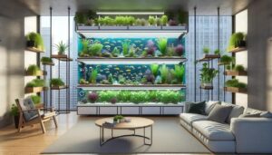 aquaponics: innovative indoor gardening for compact apartments