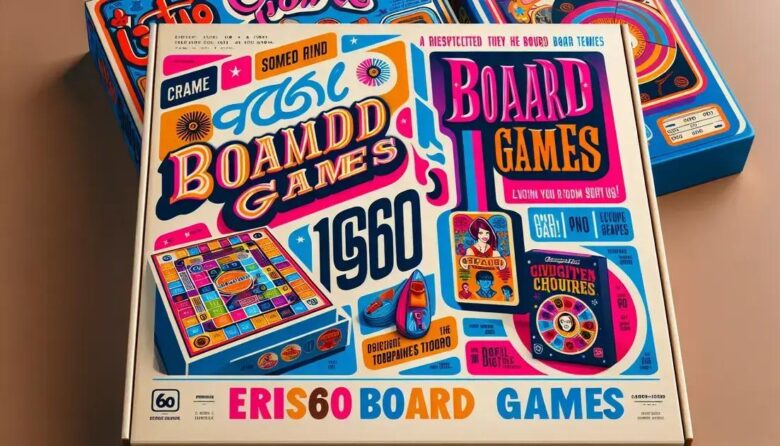 How Graphic Design Trends Shaped 1960s Board Games