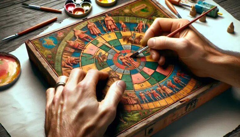How to restore faded board game boxes