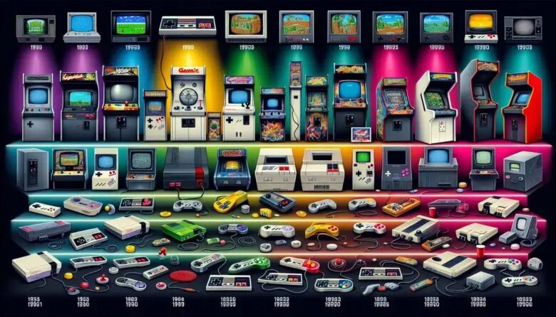 The Evolution of Game Mechanics from the 50s to the 90s