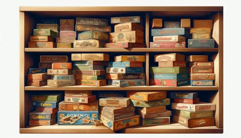 Vintage board games that increased in value